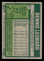1977 Topps #75 Dennis Leonard Near Mint  ID: 515582