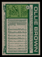 1977 Topps #84 Ollie Brown Near Mint  ID: 515618