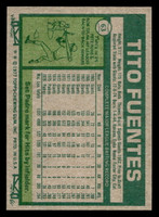 1977 Topps #63 Tito Fuentes Near Mint  ID: 516004