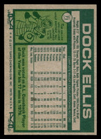 1977 Topps #71 Dock Ellis Near Mint  ID: 516036