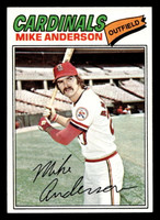 1977 Topps #72 Mike Anderson Near Mint  ID: 516041