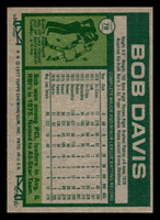 1977 Topps #78 Bob Davis Near Mint  ID: 516067