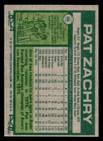 1977 Topps #86 Pat Zachry Excellent 