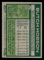 1977 Topps #89 Butch Hobson Near Mint+ RC Rookie  ID: 516112
