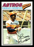 1977 Topps #90 Cesar Cedeno Ex-Mint 