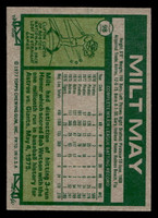 1977 Topps #98 Milt May Near Mint  ID: 516146