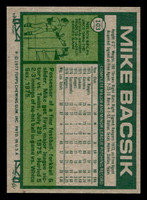 1977 Topps #103 Mike Bacsik Near Mint RC Rookie  ID: 516167