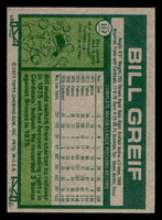 1977 Topps #112 Bill Greif Near Mint  ID: 516206