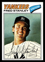 1977 Topps #123 Fred Stanley Near Mint+  ID: 516254