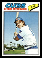 1977 Topps #124 George Mitterwald Near Mint+ 
