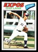 1977 Topps #132 Chip Lang Ex-Mint RC Rookie  ID: 516292