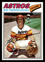 1977 Topps #143 Ed Herrmann Near Mint+  ID: 516335
