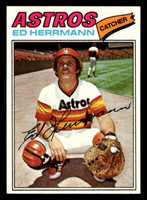 1977 Topps #143 Ed Herrmann Near Mint+  ID: 516336