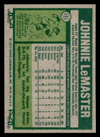 1977 Topps #151 Johnnie LeMaster Near Mint  ID: 516365