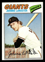 1977 Topps #151 Johnnie LeMaster Near Mint  ID: 516367