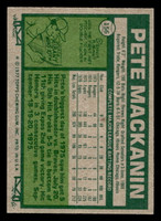 1977 Topps #156 Pete Mackanin Near Mint  ID: 516385