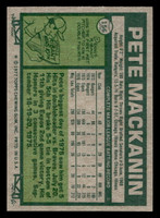 1977 Topps #156 Pete Mackanin Near Mint  ID: 516387