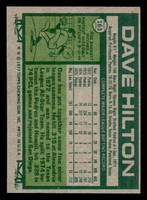 1977 Topps #163 Dave Hilton Near Mint  ID: 516415