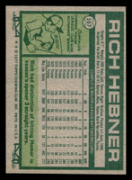 1977 Topps #167 Richie Hebner Near Mint  ID: 516429