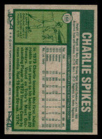 1977 Topps #168 Charlie Spikes Near Mint+ 