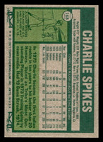 1977 Topps #168 Charlie Spikes Near Mint  ID: 516432