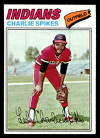1977 Topps #168 Charlie Spikes Near Mint  ID: 516434
