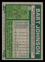 1977 Topps #177 Bart Johnson Ex-Mint  ID: 516464