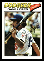 1977 Topps #180 Davey Lopes Ex-Mint  ID: 516475