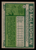 1977 Topps #184 Bo McLaughlin Near Mint RC Rookie  ID: 516492