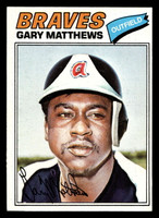 1977 Topps #194 Gary Matthews Near Mint  ID: 516532