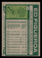 1977 Topps #195 Ed Figueroa Near Mint+  ID: 516534