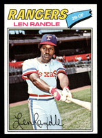 1977 Topps #196 Len Randle Near Mint  ID: 516540