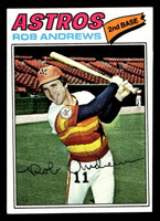 1977 Topps #209 Rob Andrews Near Mint  ID: 516588