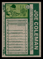 1977 Topps #219 Joe Coleman Excellent+ 