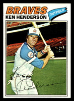 1977 Topps #242 Ken Henderson Near Mint+  ID: 516724
