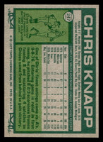 1977 Topps #247 Chris Knapp Near Mint RC Rookie  ID: 516743