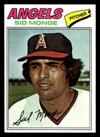1977 Topps #282 Sid Monge Near Mint  ID: 516880