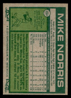 1977 Topps #284 Mike Norris Near Mint  ID: 516888