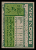 1977 Topps #284 Mike Norris Near Mint  ID: 516890