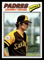 1977 Topps #286 Johnny Grubb Near Mint  ID: 516896