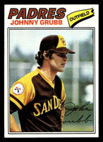 1977 Topps #286 Johnny Grubb Near Mint  ID: 516897