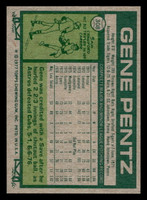 1977 Topps #308 Gene Pentz Near Mint RC Rookie  ID: 516983