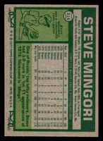 1977 Topps #314 Steve Mingori Near Mint  ID: 517007