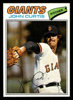 1977 Topps #324 John Curtis Ex-Mint 