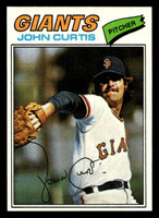 1977 Topps #324 John Curtis Near Mint+  ID: 517047