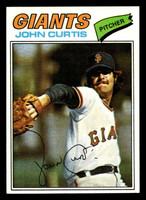 1977 Topps #324 John Curtis Near Mint+  ID: 517048