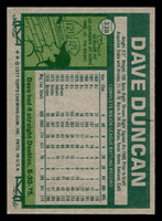 1977 Topps #338 Dave Duncan Ex-Mint  ID: 517104