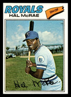 1977 Topps #340 Hal McRae Near Mint  ID: 517113
