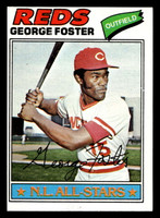 1977 Topps #347 George Foster Near Mint  ID: 517138