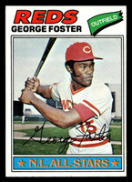 1977 Topps #347 George Foster Near Mint  ID: 517139